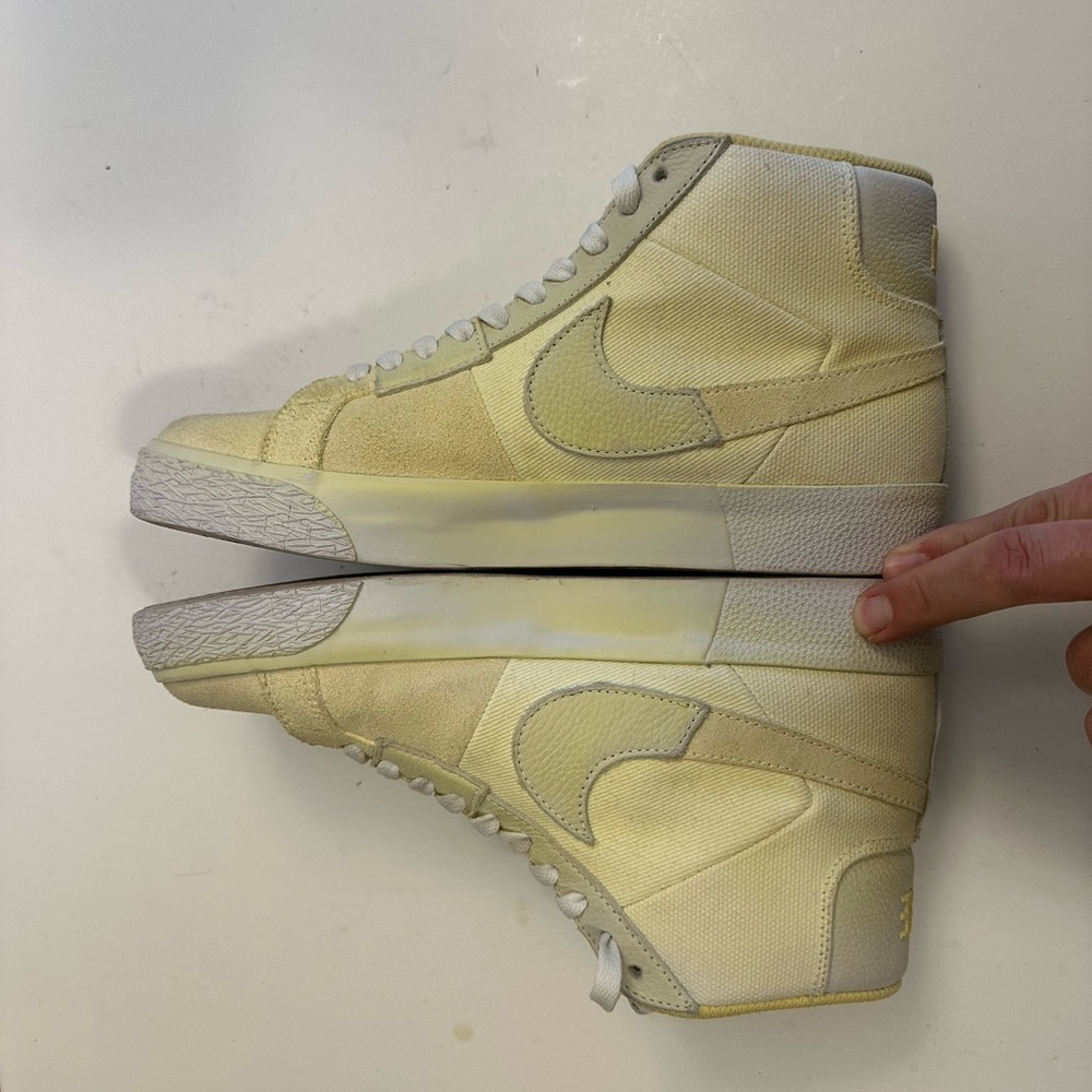 Nike Zoom Blazer Mid Premium Sb Lemon Wash DR9087-700 Size M 7.0 / W 8.5 - Picture 7 of 15